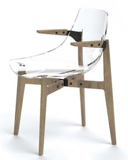 Seduta in plastica Aka ideata da Jean Marie Massaud per Skitsch