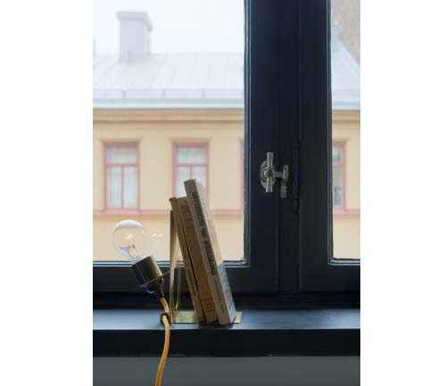 Lampada architetto Martin-Löf in una casa dallo stile industriale