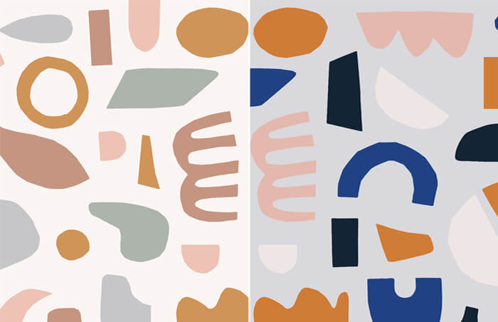 esempi carte da parati ispirate a Matisse