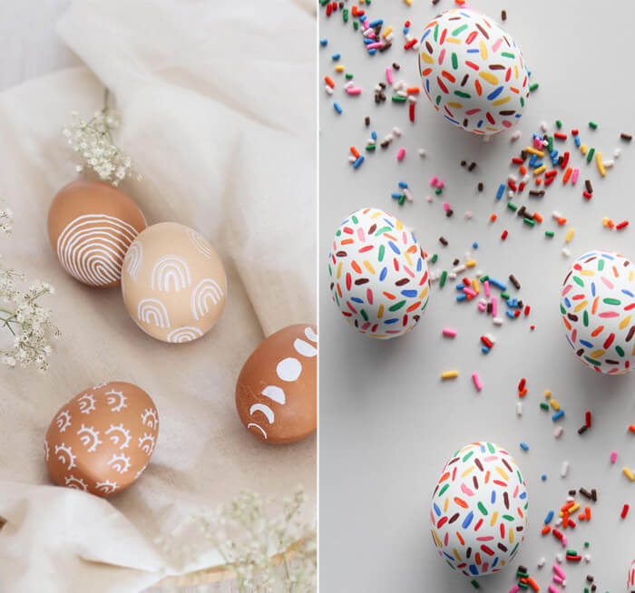 decorare uova Pasqua
