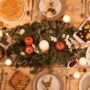 Christmas table decoration