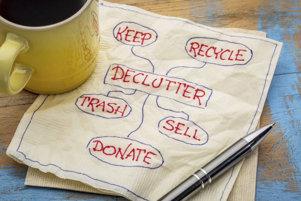 decluttering