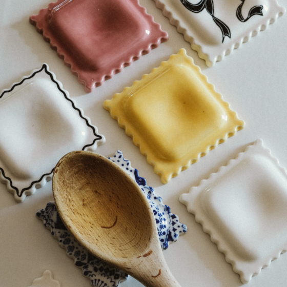 Ravioli in ceramica Boobooclay